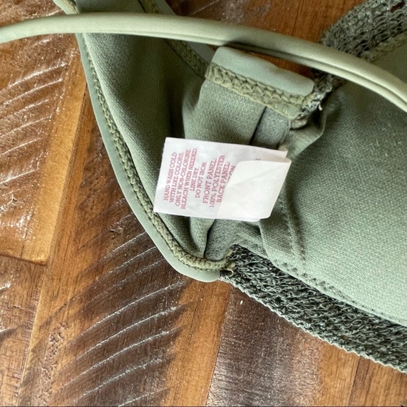 Olive Crochet style Bathing Suit - Picture 5 of 10